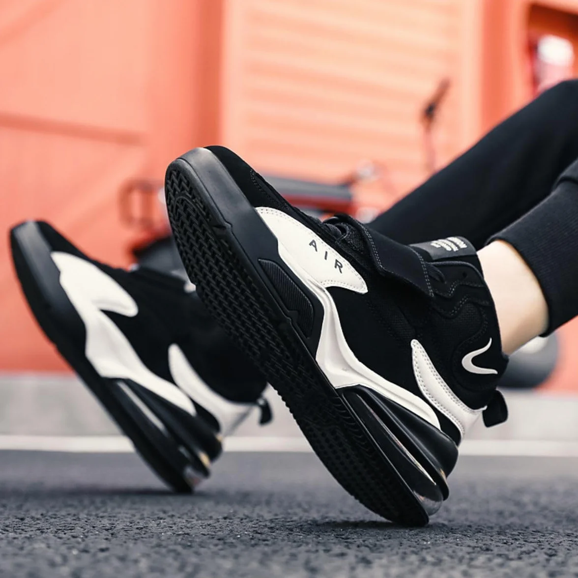 Zapatillas de Baloncesto para Hombre Deportivas de Moda Tallas Grandes