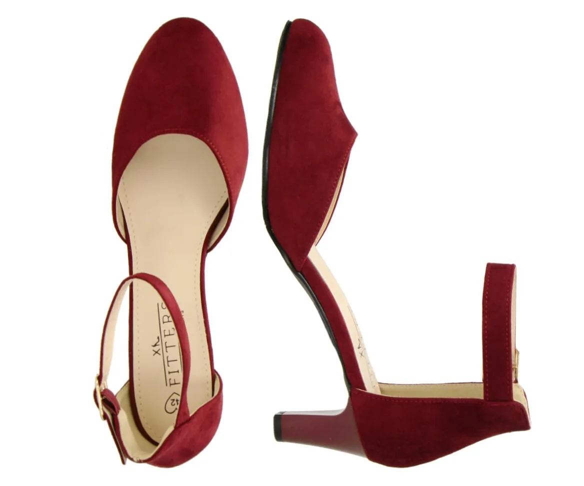 Fitters Zapatos de tacón para Mujer Ophelia, Zapatos Tallas Grandes para Mujer, Ophelia EU 42 43 44 45 46