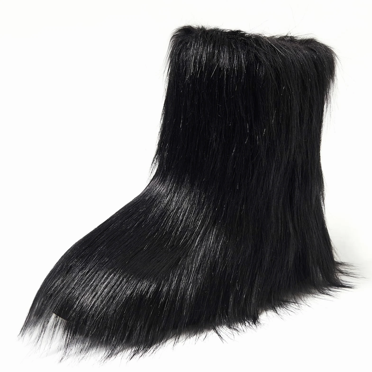 Shenduo Mujer Piel Sintética Botas Media Caña | Moda Forradas de Piel Sintética Cálido, Material Piel Sintética