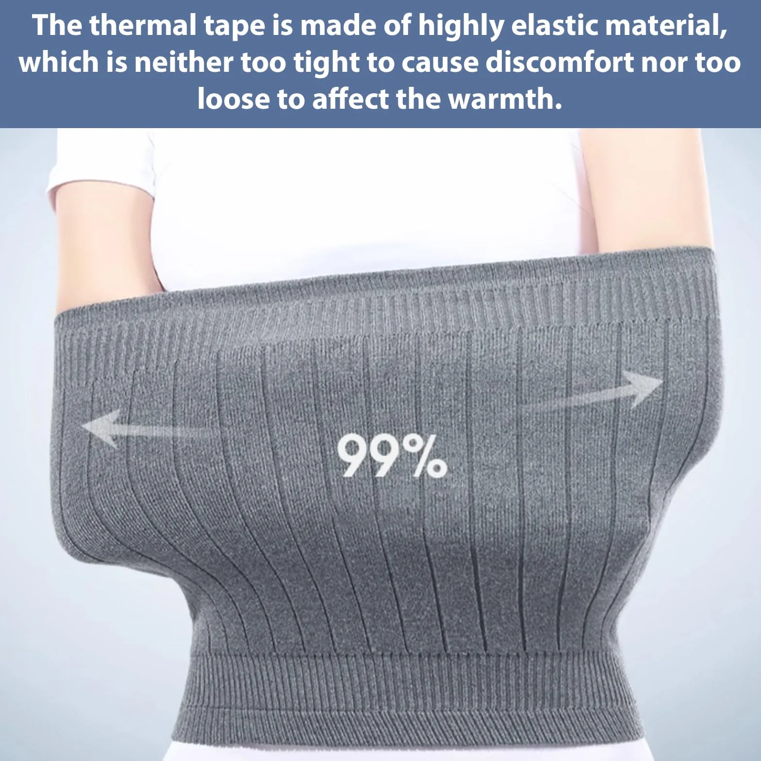 NAROSEBE Unisex Calentador de Cintura Faja Lumbar Gris Calentador de Cintura de Cachemira Cinturón Lumbar Mujer Cinturón Invierno Calentado de Lana Cinturón de Punto para Mantener el Calor