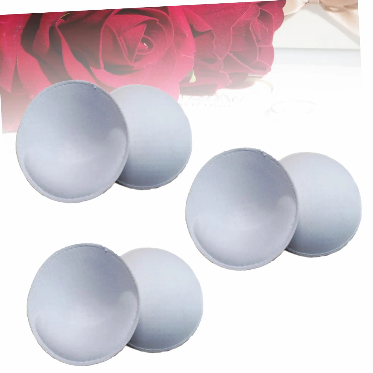 SHERCHPRY 9 Pares Almohadillas De Sujetador Trajes De Baño Sujetador Push up Inserciones De Sujetador Invisibles Almohadilla De Sujetador Circular Insertos De Sujetador Push up