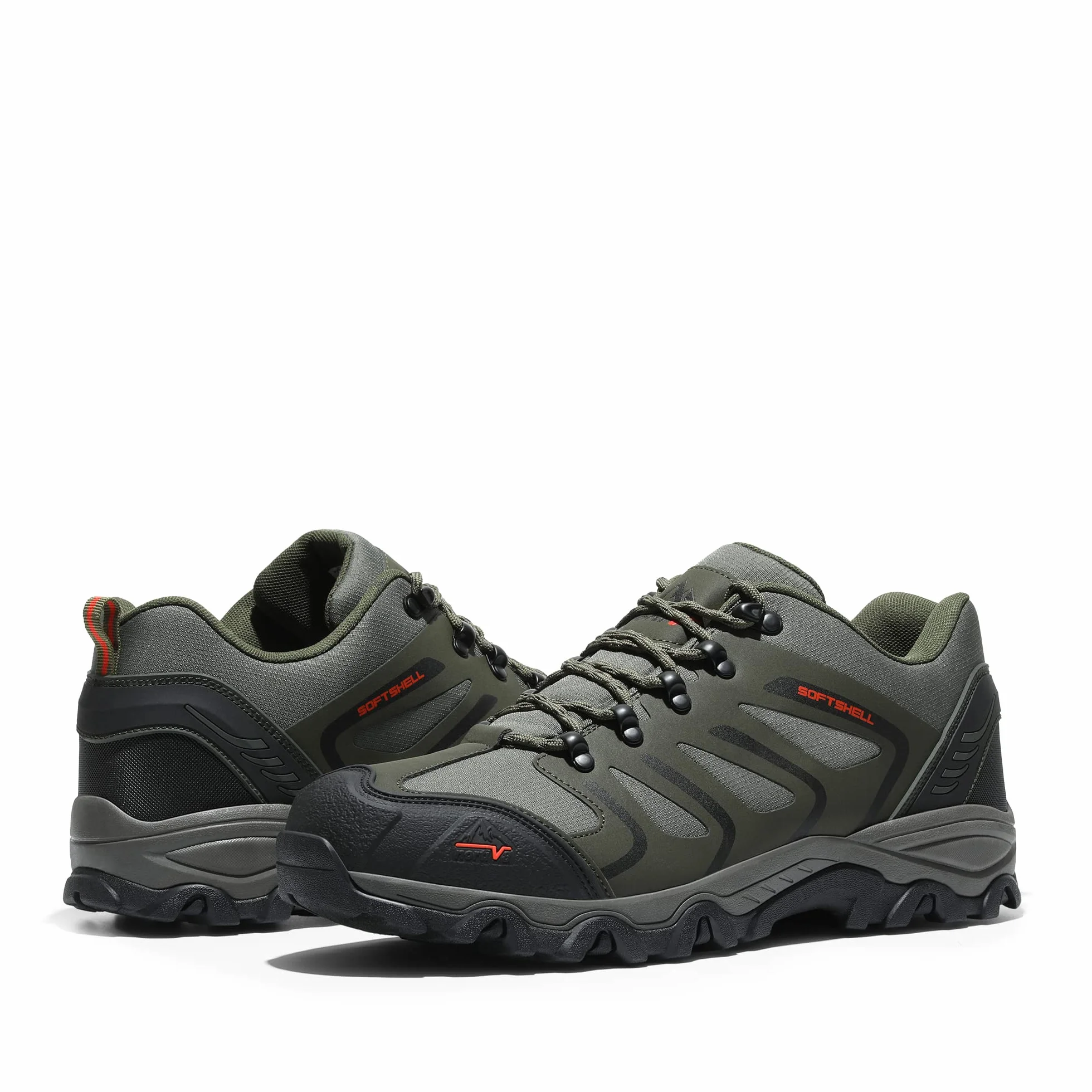 NORTIV 8 Zapatos de Senderismo Hombres Zapatillas Trekking Impermeables Botas Montaña Ligeros al Aire Libre
