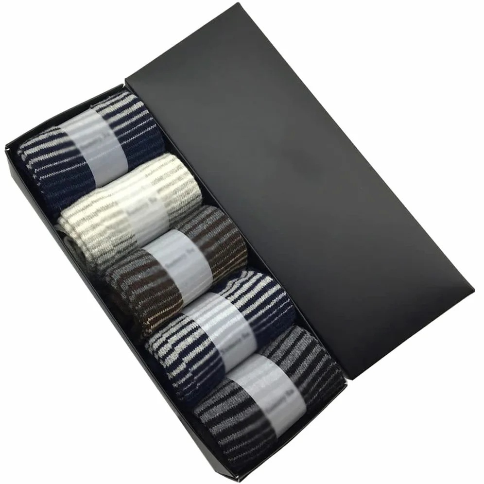5 Pares/Lote Calcetines de Lana de Invierno Hombres cálidos Cashmere Cómodo biness Calcetines Gruesos Masculinos (Color: T Tamaño: Un tamaño) (Color : A, Size : One Size)