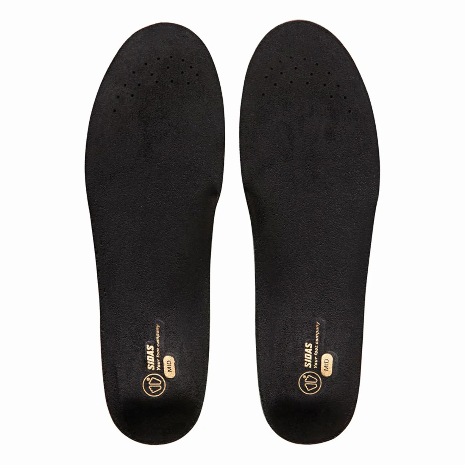 Sidas 3Feet Slim Mid Plantillas/Deportivas, Black/Green, L