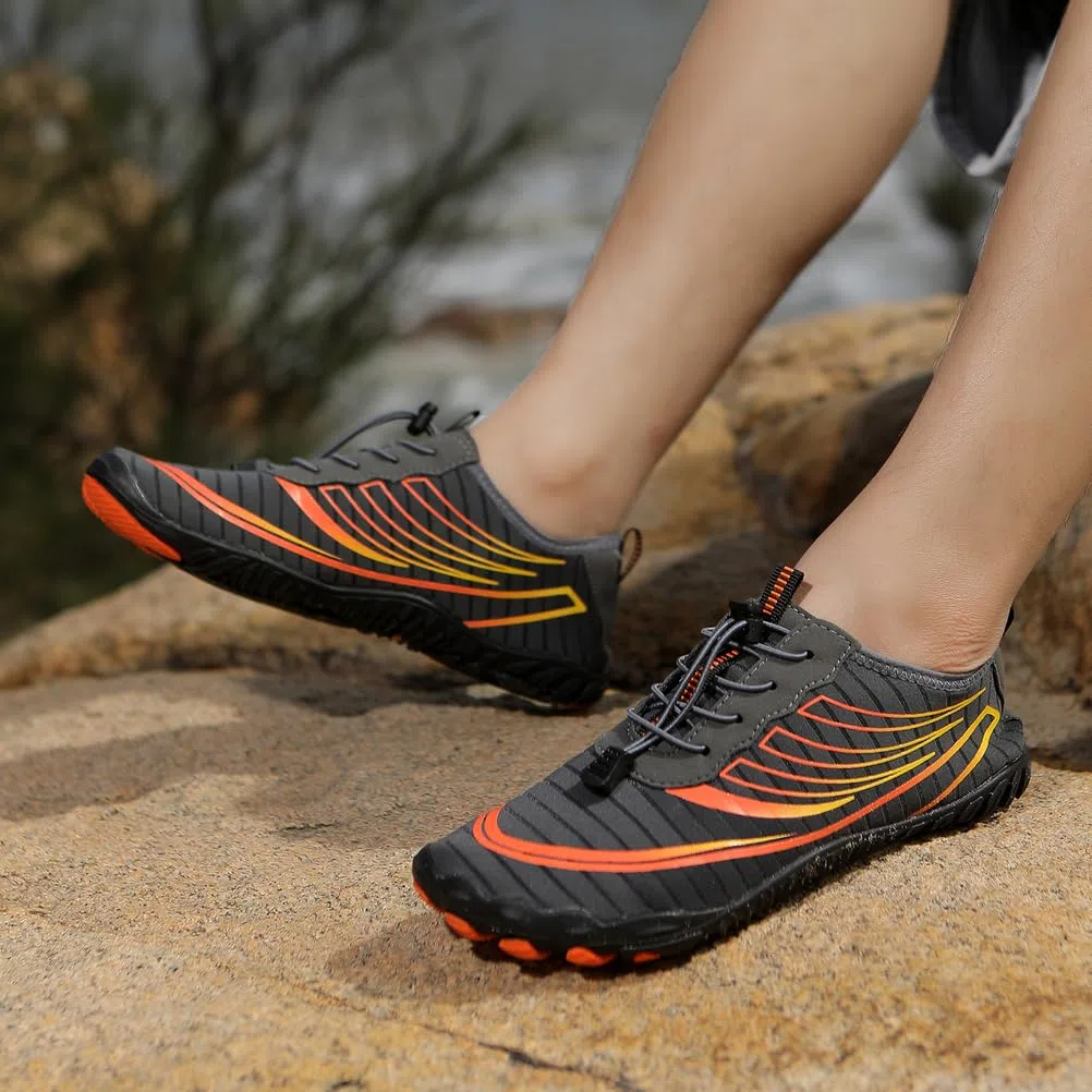 Zapatos Agua Pies Descalzos Secado Rapido Unisex Correa Ajustable Deportivos Natacion Ligero Antideslizante Carrera Entrenamiento Piscina Surf Buceo Yoga Vacaciones Playa