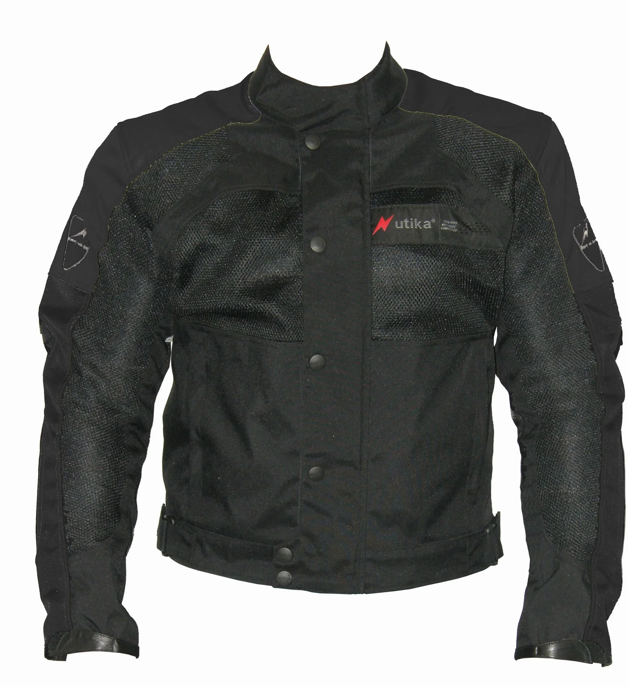 RBR Maxdura Chaqueta Moto Resistente al Calor Con Protectores Desmontables Homologada XL