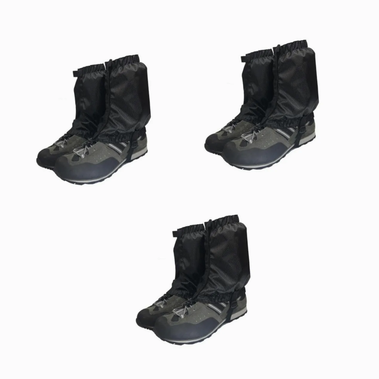 Veemoon Polainas Impermeables para Senderismo De Tela Oxford - Cubiertas De Tobillo para Camping y Actividades Libre - Protección Duradera y Ligera para Zapatos Color