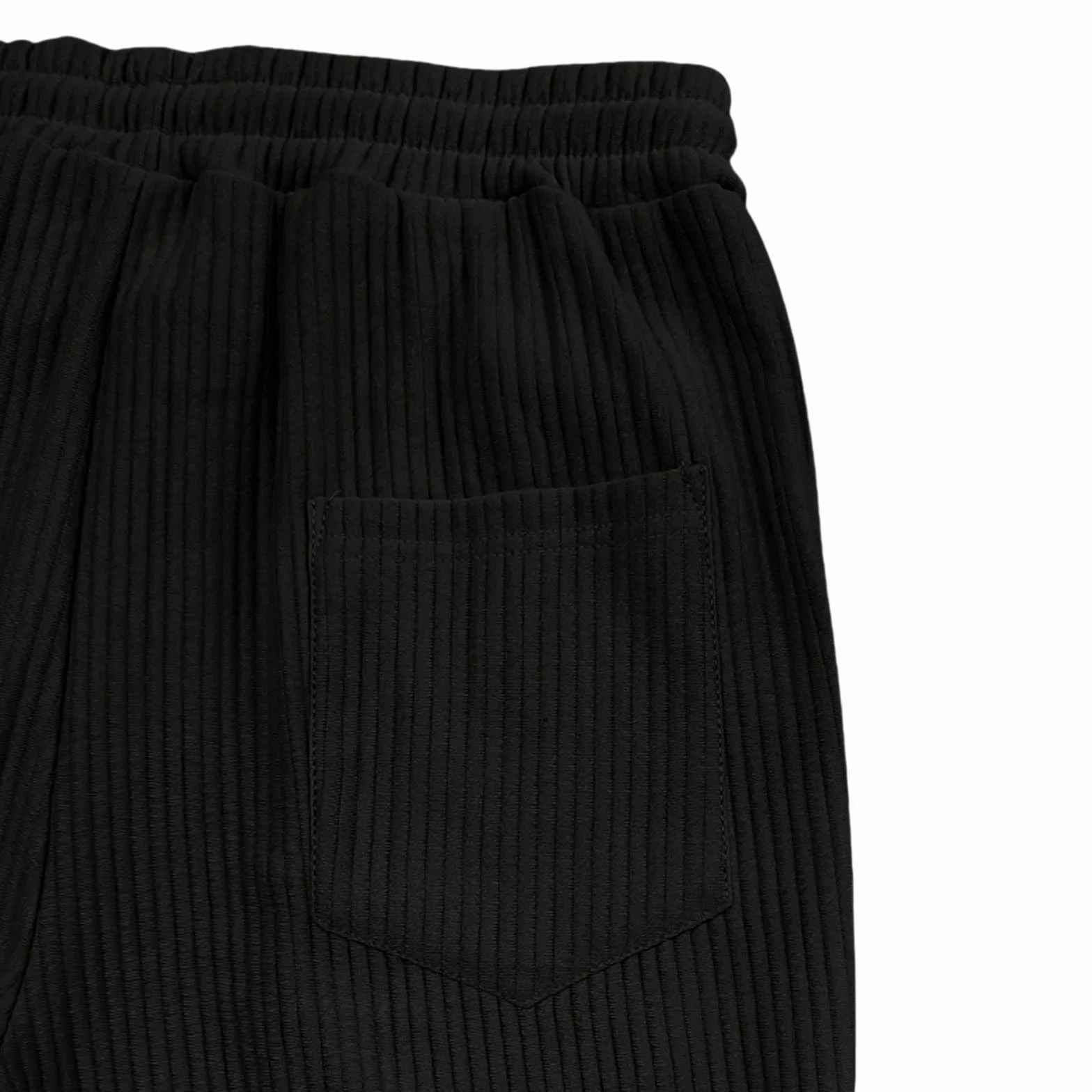 Conjunto de chándal para hombre, con botones a rayas, parches en los codos, pantalones deportivos de pierna recta con cordón, conjunto completo de 2 piezas, sudadera suelta y pantalones de chándal