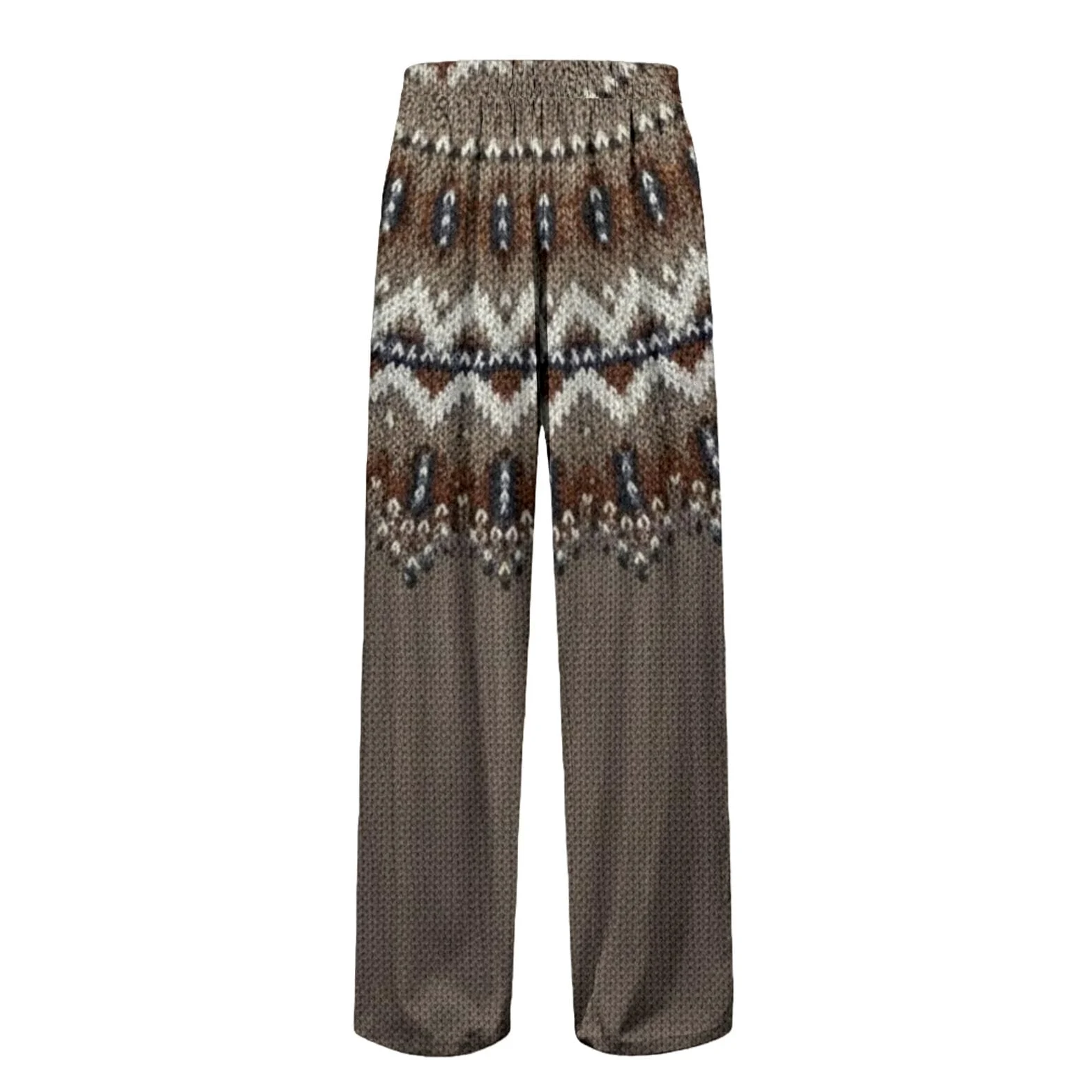 Generisch Pijama corto para hombre, pantalones de yoga, albornoz bordado para hombre (café, L)