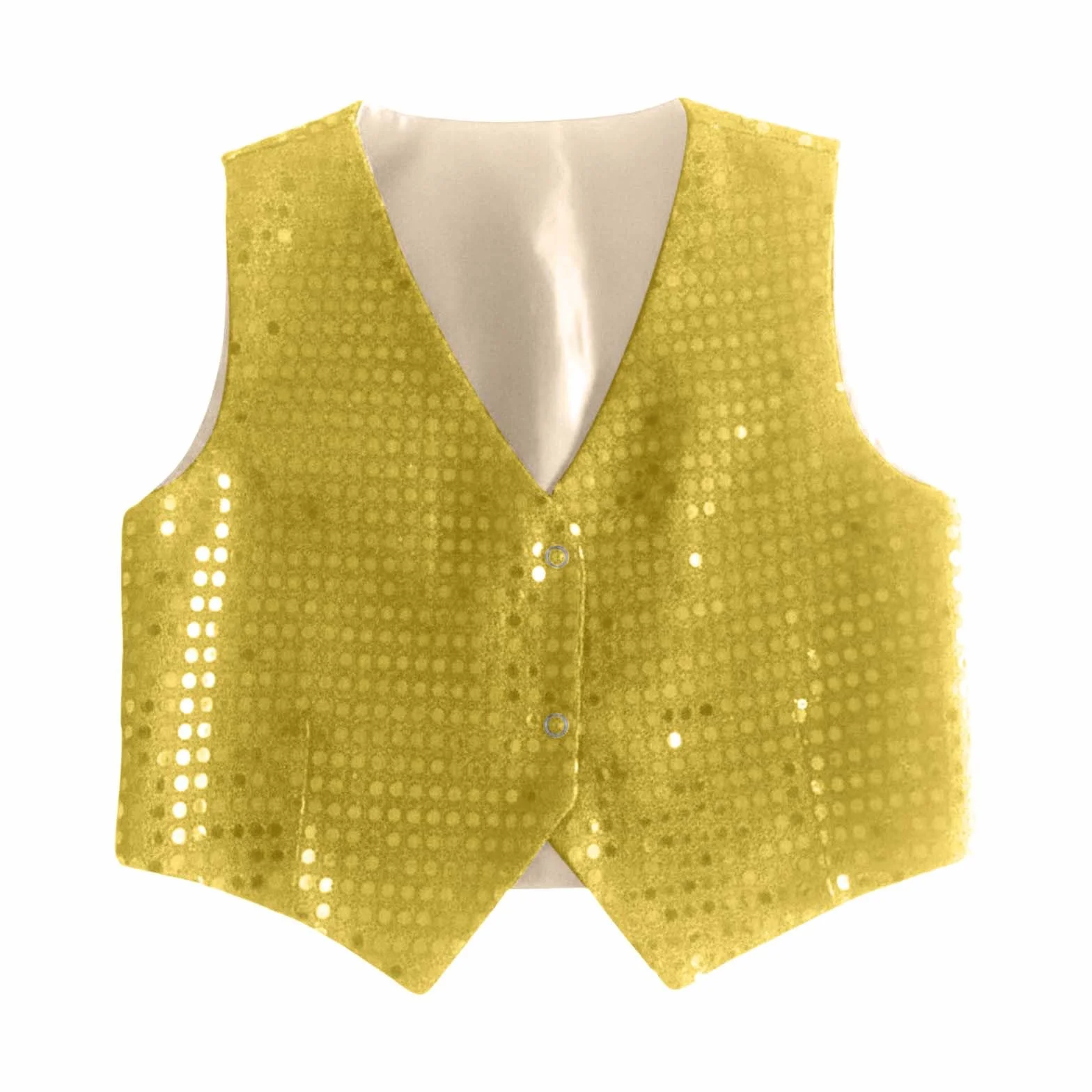 Chaleco De Actuación Para Niño Con Lentejuelas Brillantes, Ropa De Baile Hip Hop Y Jazz, Lavable En Lavadora