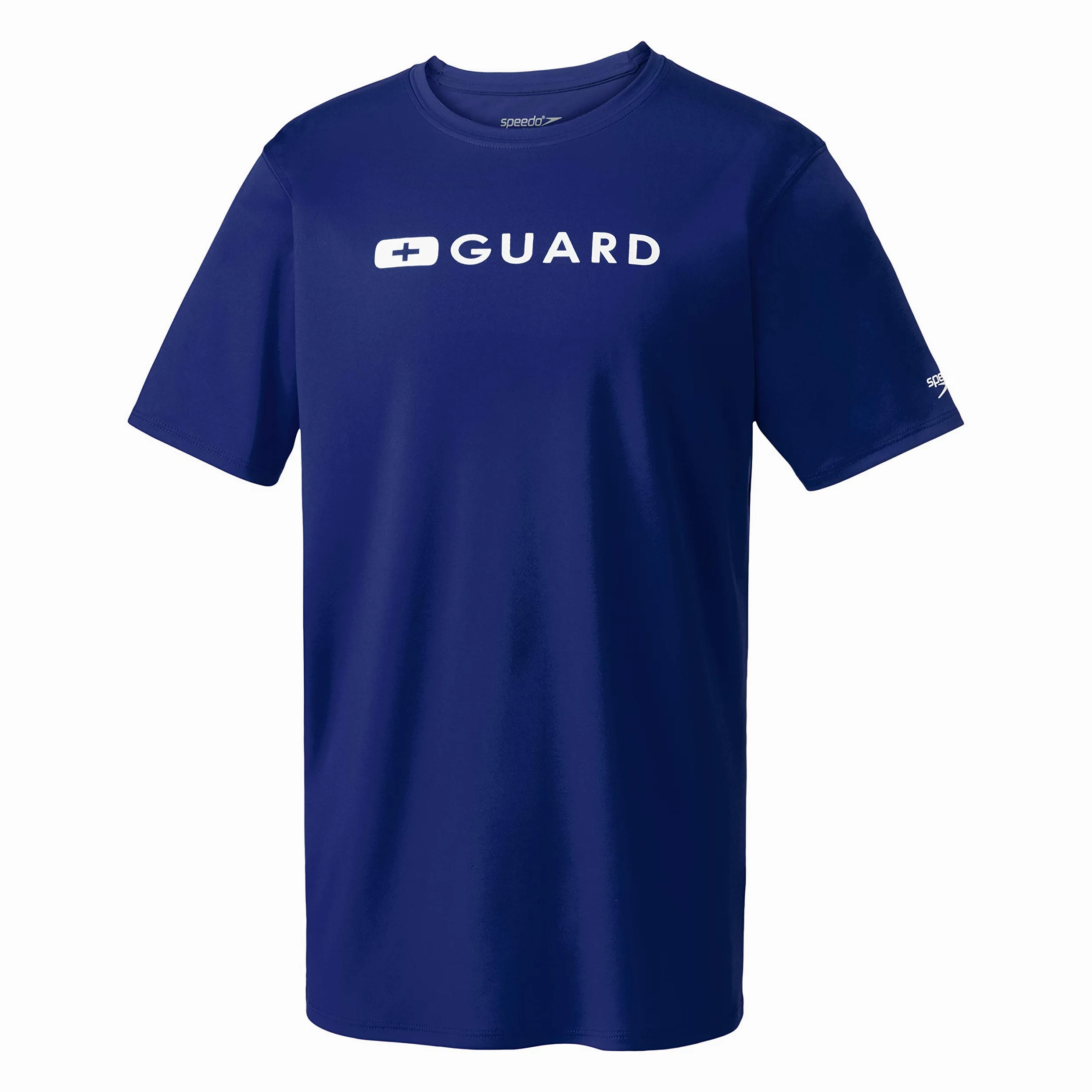 Speedo Guard UV Swim Shirt Short Sleeve Rashguard Camisa de protección de Sarpullido para Hombre