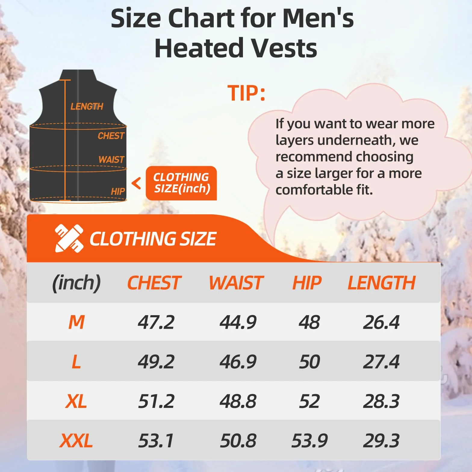 Chaleco Calefactable Hombre con Control por APP - Chaqueta Calefactable Eléctrica Ligera con Batería, 4 Niveles de Calor para Cazar, Esquiar, Senderismo y Caminar con el Perro