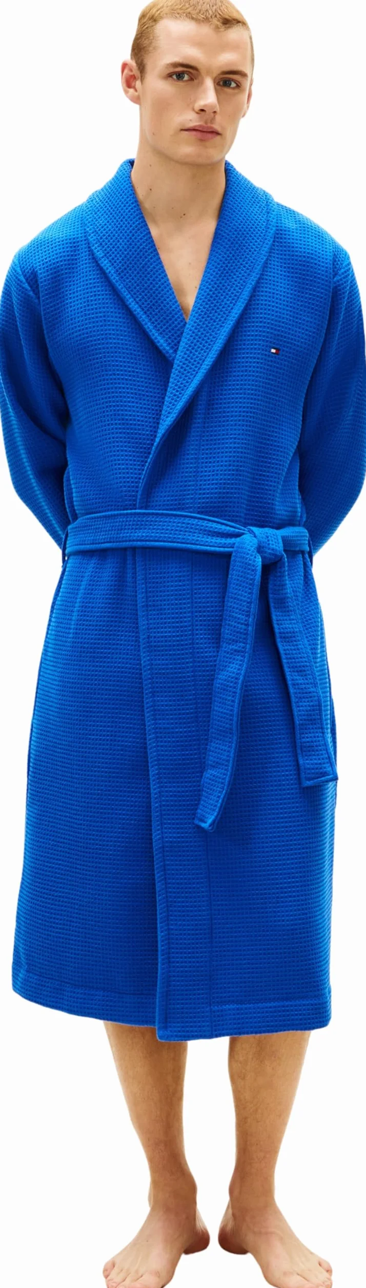 Tommy Hilfiger Waffle Bathrobe Um0um03524 Albornoz Hombre