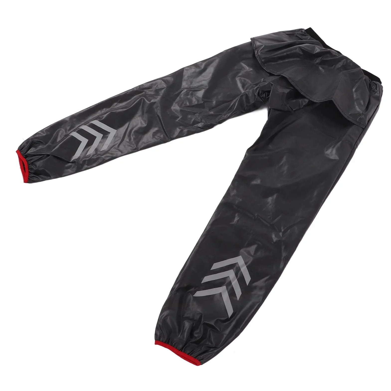 Pantalones de Lluvia Reflectantes Impermeables Gris Oscuro para Ciclismo