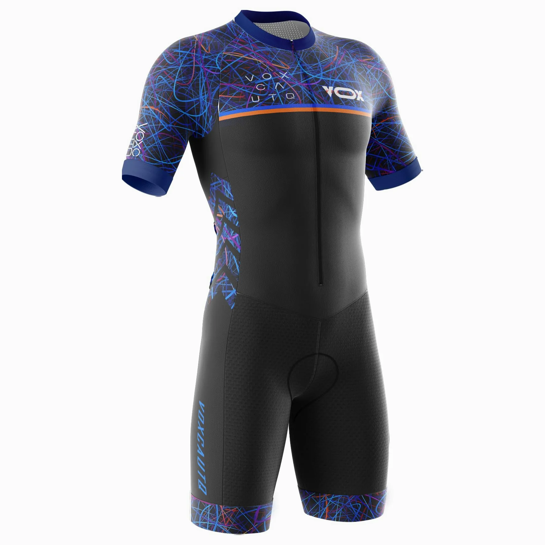 Mono Triatlon Hombre Traje de Ciclismo Traje Triatlón Tri Traje De Bicicleta Hombre Traje De Triatlón MTB Mono for Hombres,Racing Tri Suit