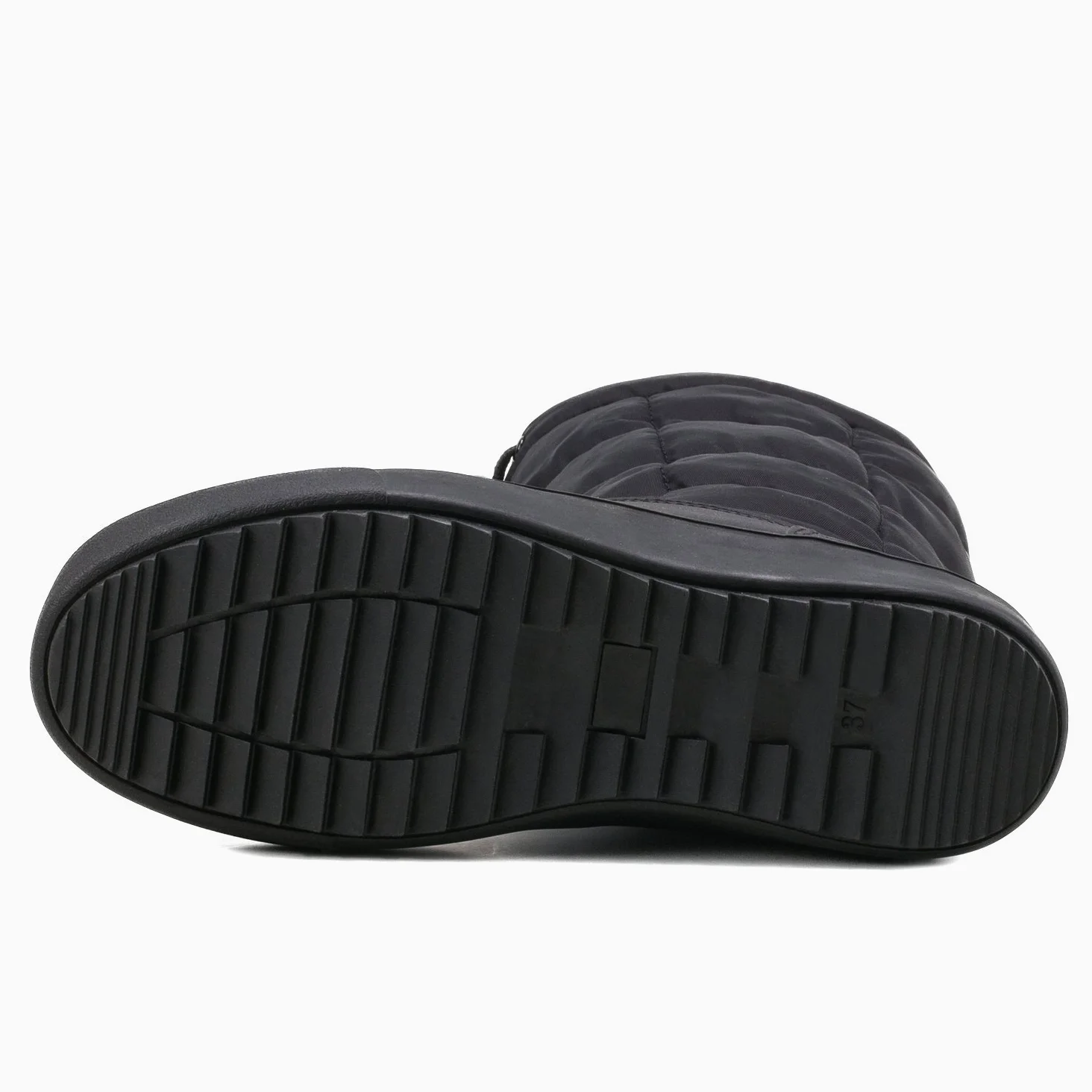 Shenji Zapatos de Mujer de Invierno - Botas de Nieve con Tela Estampada de Nylon Caliente y Suave H7624