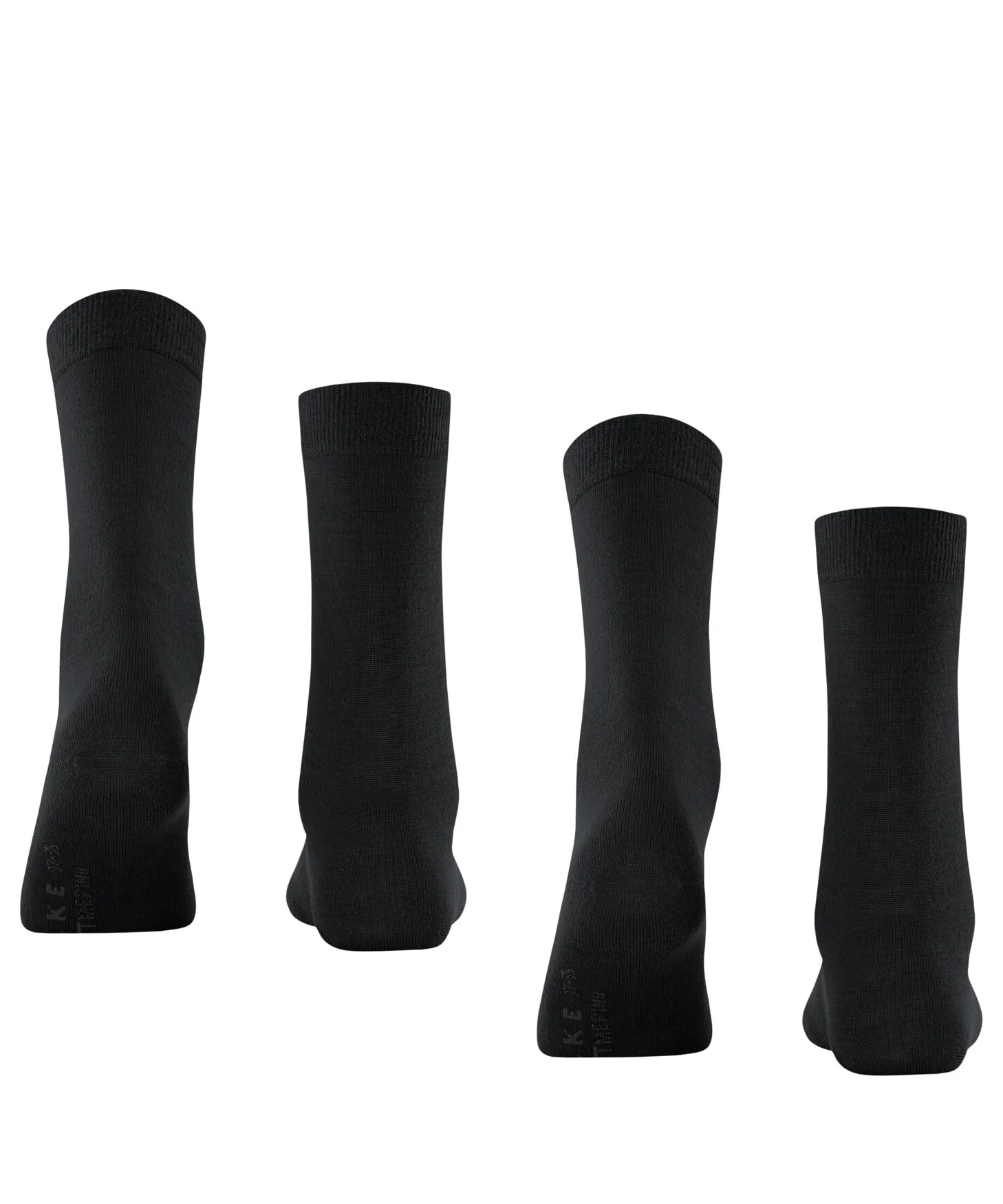 FALKE Women's Softmerino 2-Pack calcetines lana algodón transpirable
