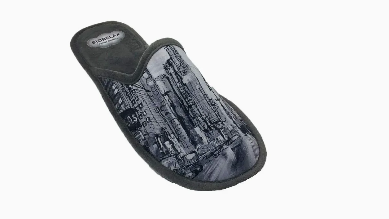 Biorelax Zapatillas de Estar por casa/Hombre Grenoble