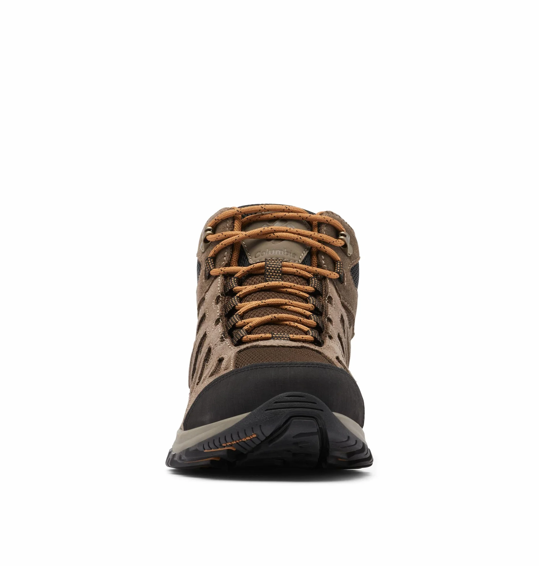 Columbia Redmond 3 Mid WP, Botas montaña de senderismo y trekking, Hombre, Cordovan Elk 2023, 50 EU