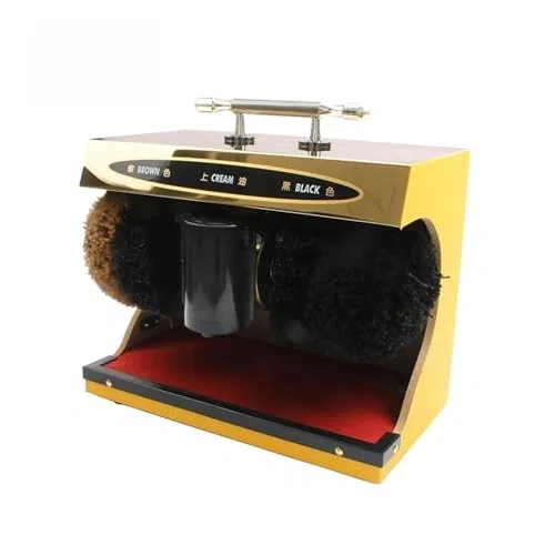 Máquina limpiadora eléctrica automática de zapatos, cepillo pulidor de cuero portátil para botas, tenis, herramienta silenciosa de eliminación de polvo de 60 dB, 45 W