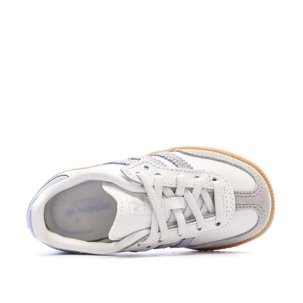 adidas Zapatillas de bebé Samba OG Gris/Blanco