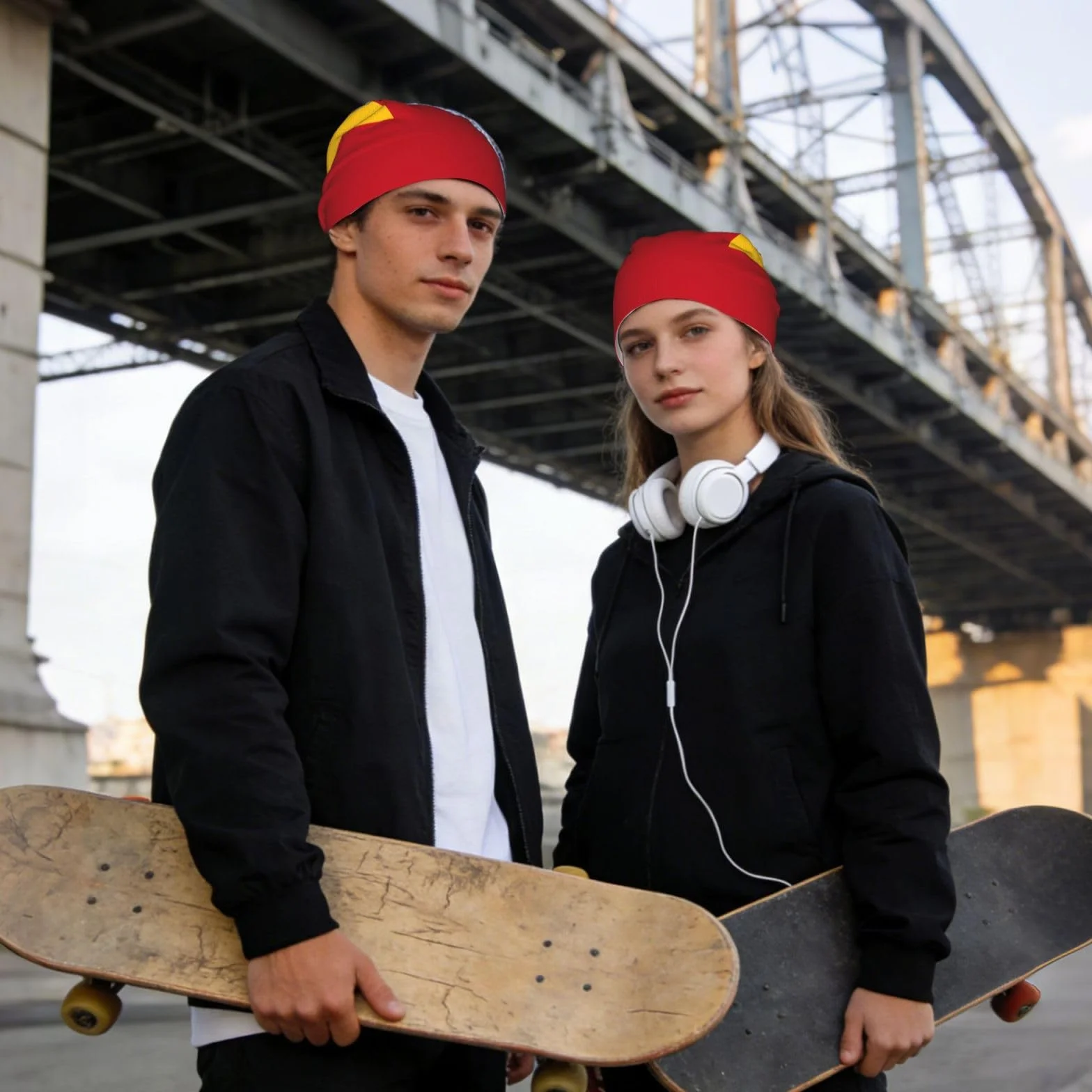 Gorra de ciclismo transpirable con bandera de España, banda para el sudor, secado rápido, negro