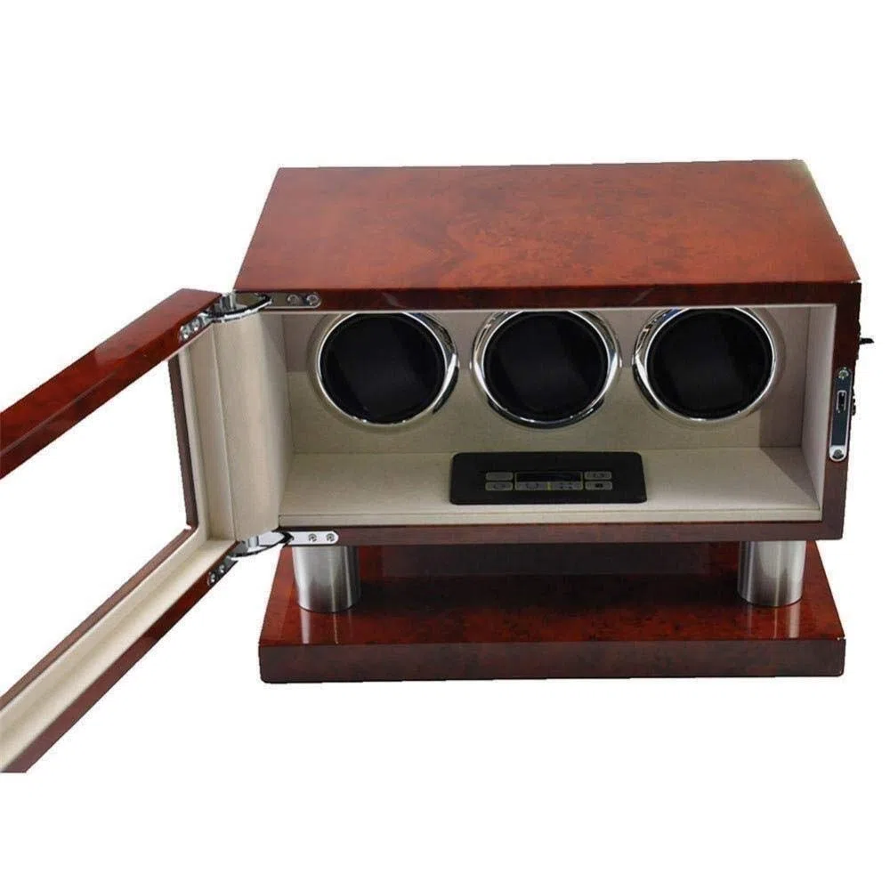 Agitador de Reloj, Reloj mecánico, agitador automático, bobinado antimagnético, Reloj silencioso, agitador, enrollador de Reloj a la Moda