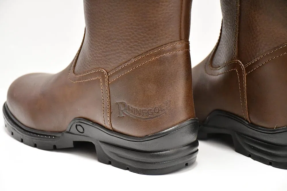 Rhinegold Beaumont - Botas de campo impermeables, ajuste estándar de pantorrilla