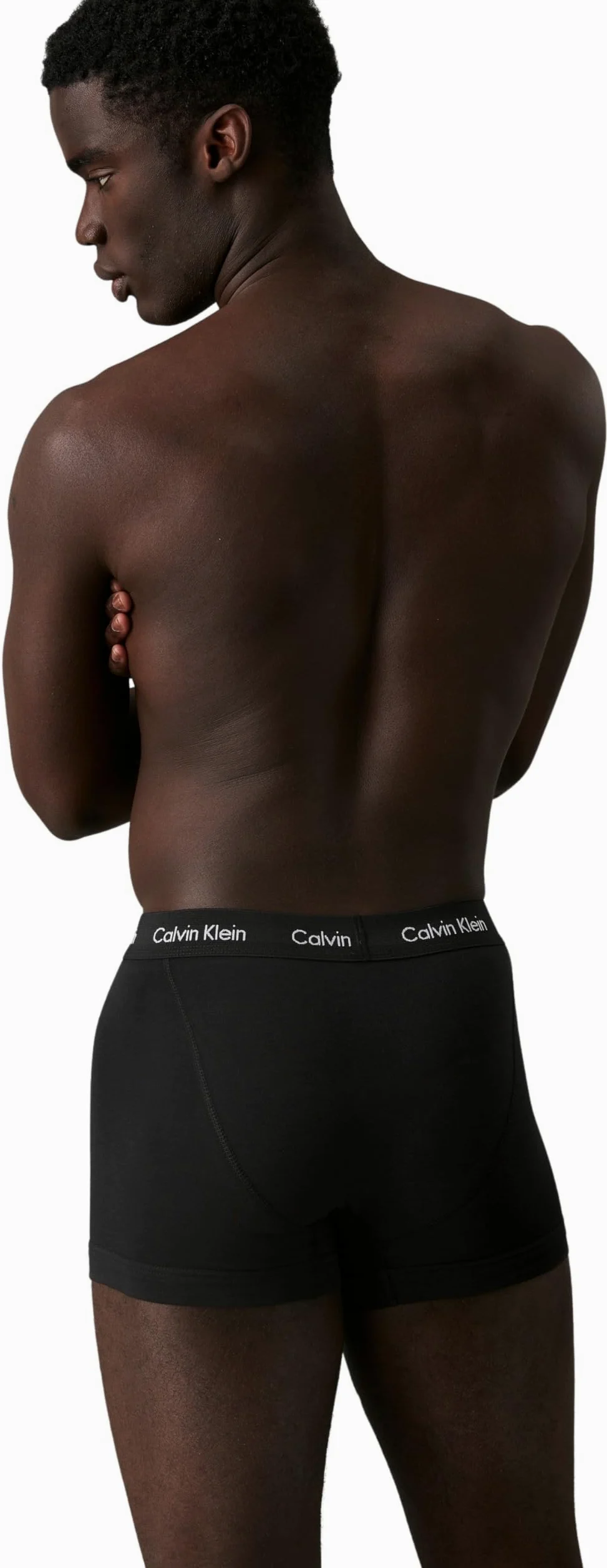 Calvin Klein Calzoncillos bóxer Pack de 5 Hombre Trunks con Logotipo en la Cintura