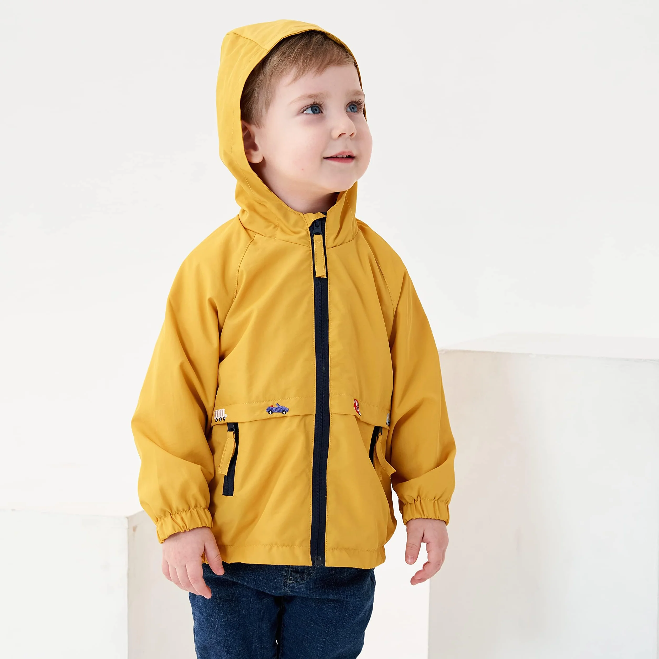 Volunboy Chaqueta Cortavientos Niños Abrigo Prueba Viento Cazadora