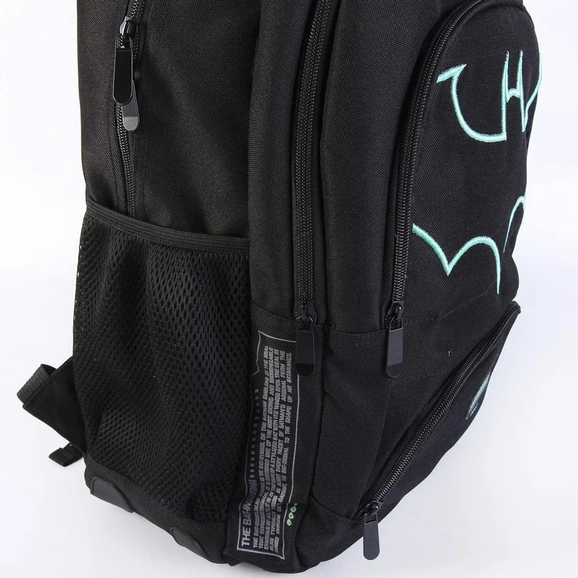 CERDÁ LIFE'S LITTLE MOMENTS - Mochila Escolar de Batman Idónea para Niño en Primaria Adaptable a Carrito, Espalda Ergonómica y Asas Ajustables Acolchadas - Licencia Oficial DC