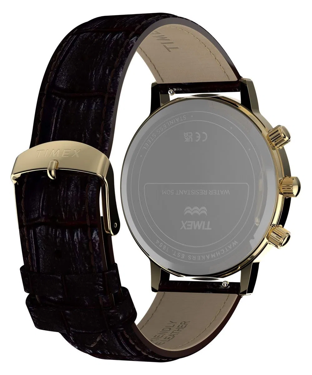 Timex Reloj de Pulsera analógico Moon Phase para Hombre
