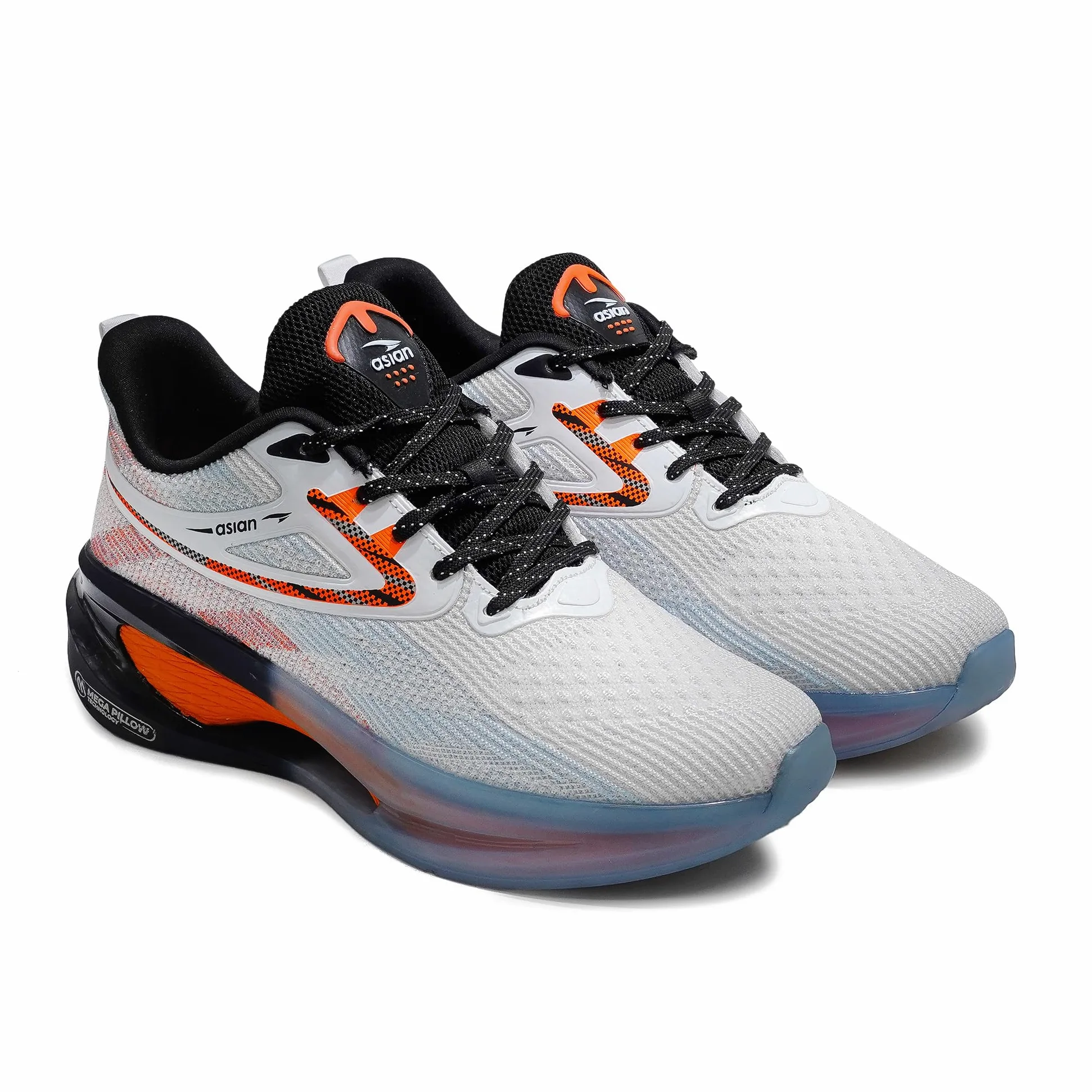 ASIAN SUPERSTAR-01 - Tenis deportivos para correr para hombre con amortiguación superior, plantilla de espuma viscoelástica, zapatos casuales para hombres y niños