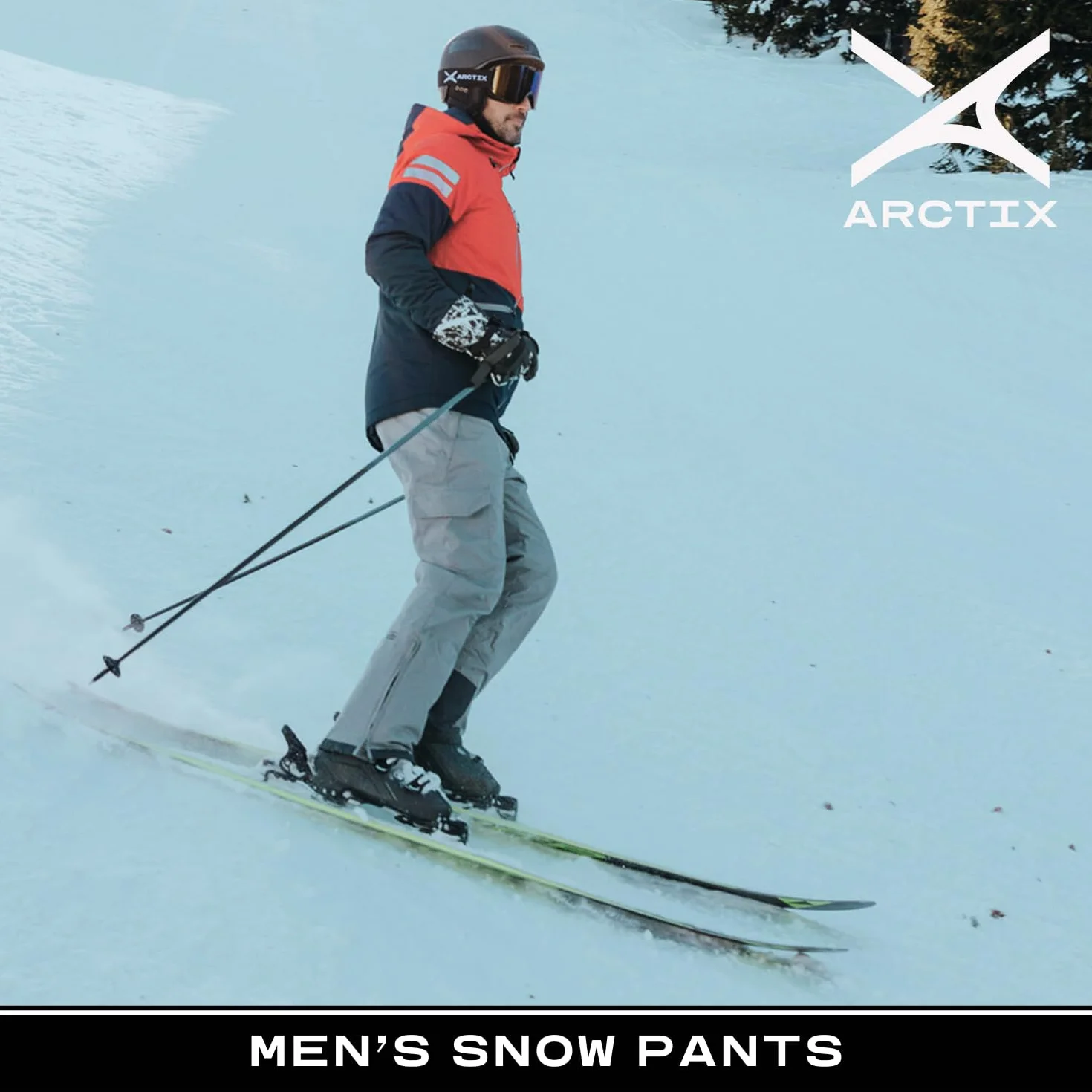 ARCTIX Essential Snow Pants Pantalones de Nieve Esenciales Hombre (Pack de 1)