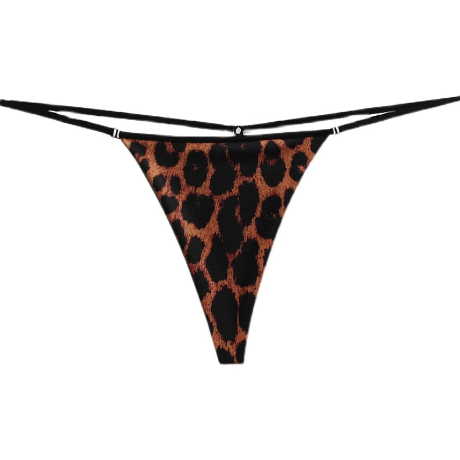 Sexy Women's tangingrina de Tallas de Tallas de Mujer Impresa Camo/Zebra/Leopard G-String Pink Women's Seamless Lingerie 20pcs