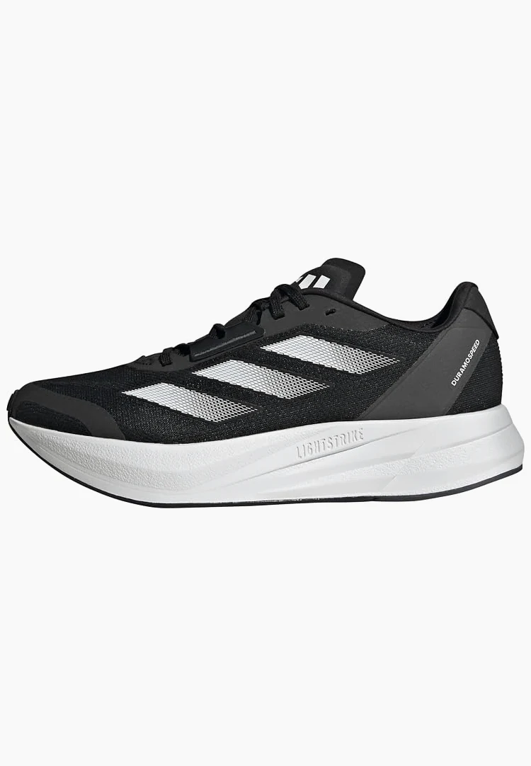 adidas Mujer Duramo Speed Running Shoes, Core Black / Cloud White / Carbon, 38 2/3 EU