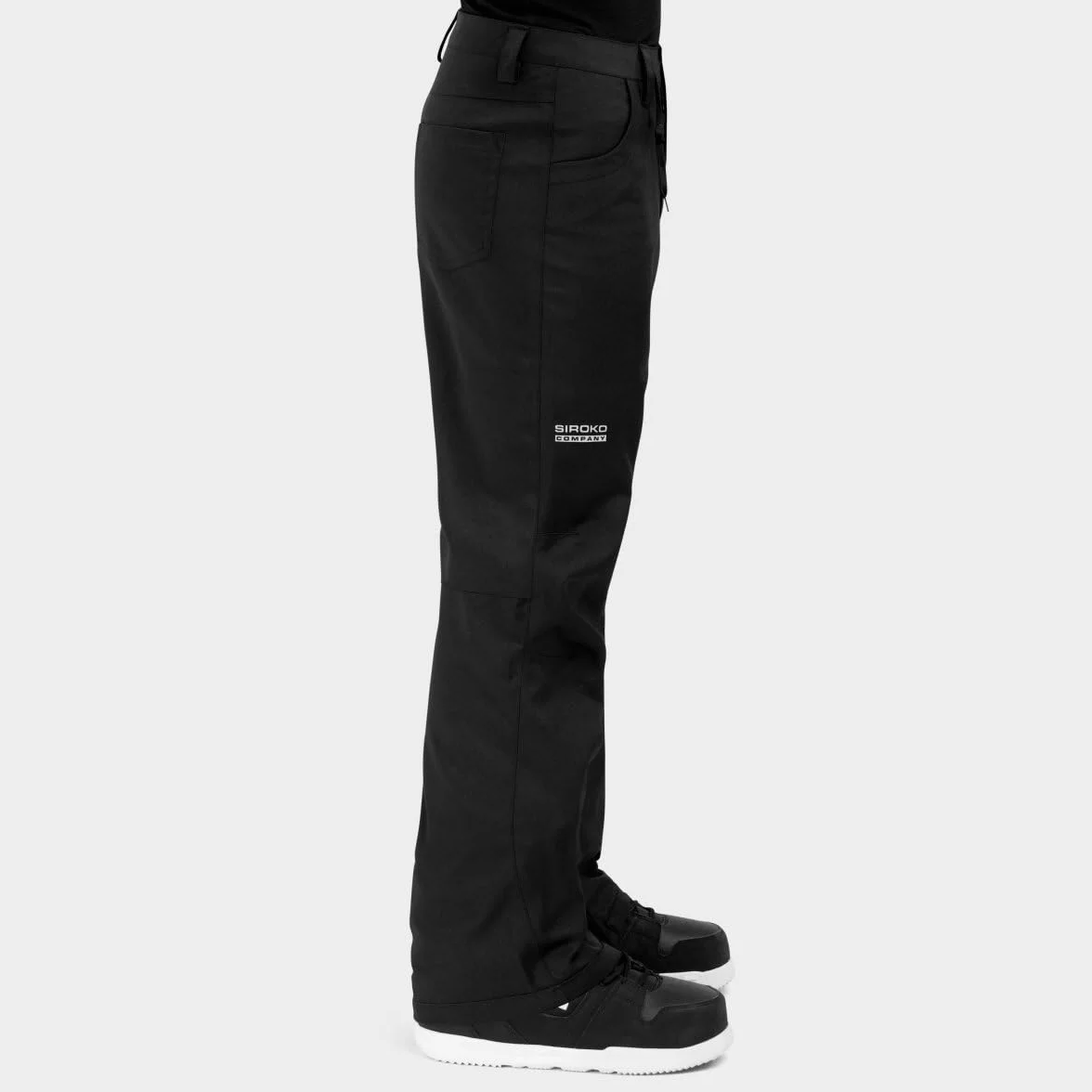 SIROKO Pantalón de Nieve Hardshell esquí y Nieve P2 Peyto Negro