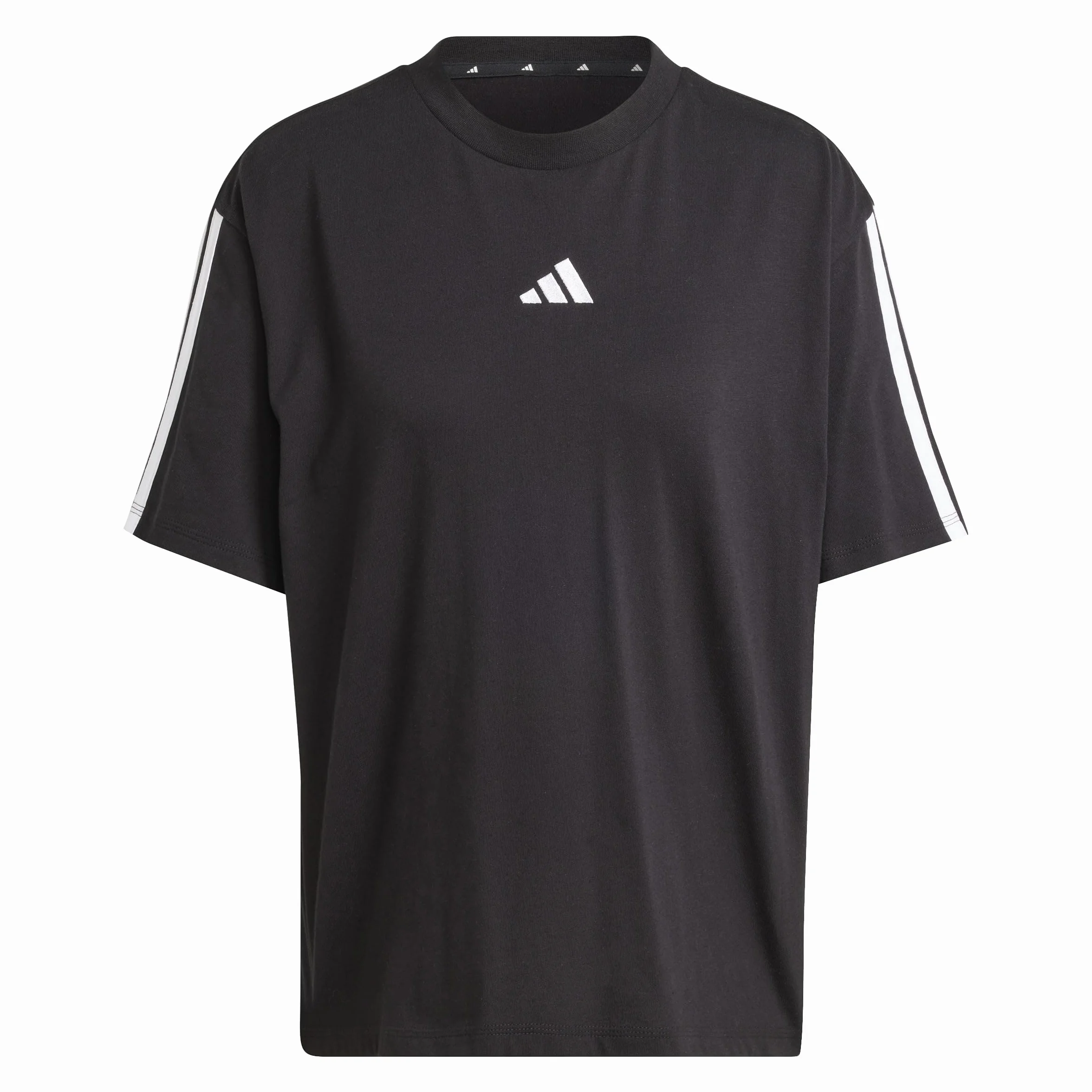 Adidas Mujer Essentials 3-Stripes Boyfriend T-Shirt