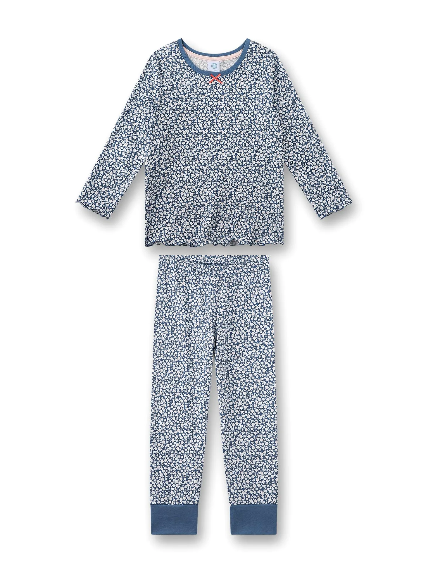 Sanetta 233770 Juego de Pijama, Turquesa, 140 cm para Niñas