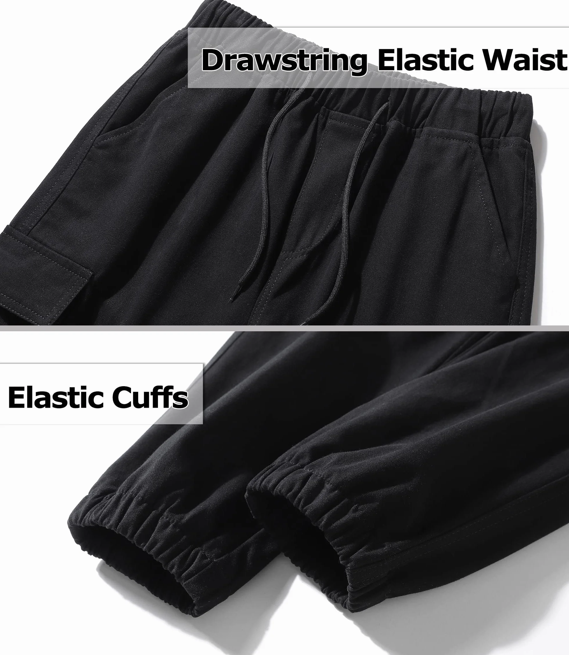 Pantalones Cargo para Niños Jogger 4-15 Años