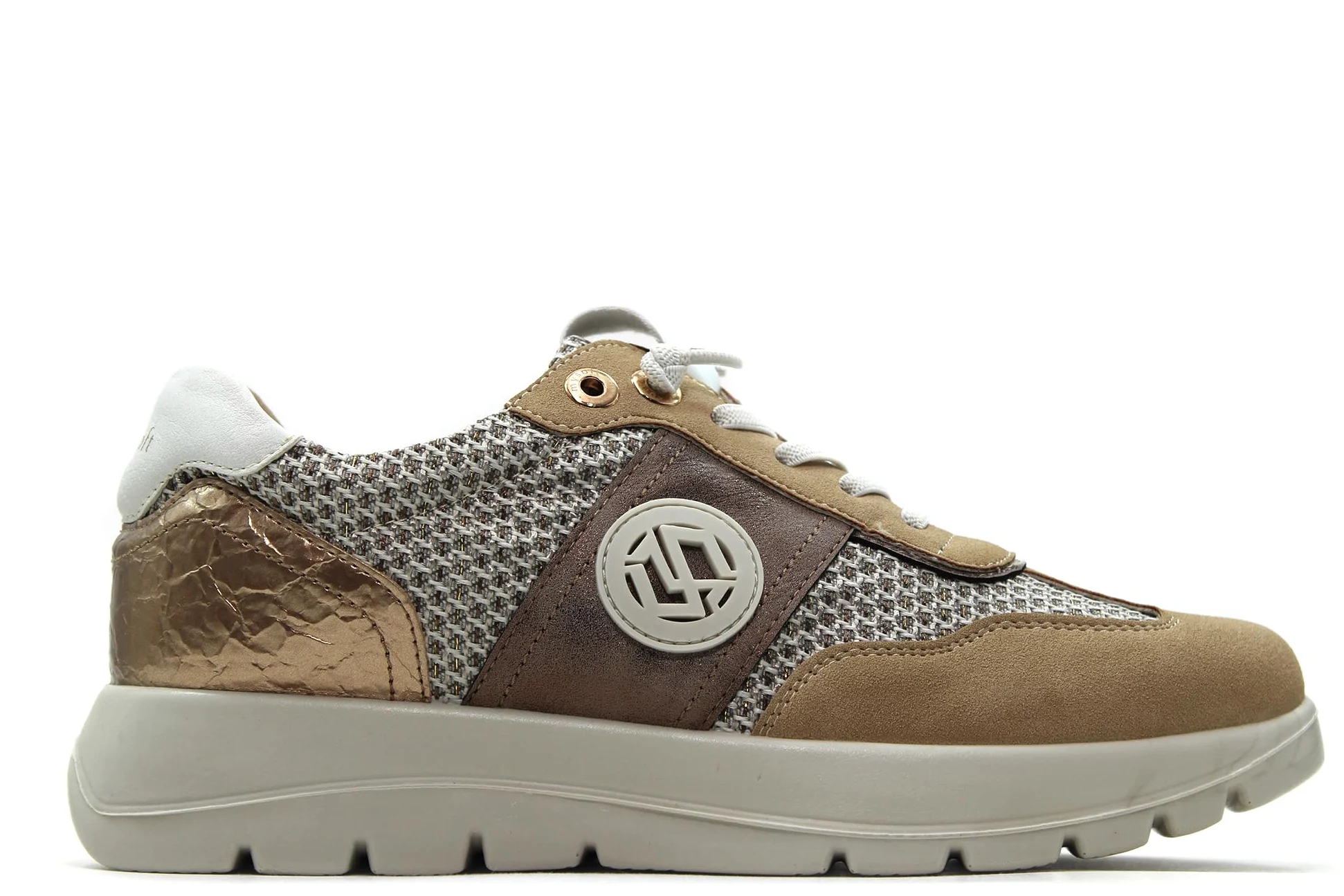 my Soft - Zapatos Sneakers con cordón elástico,de cuña, Suela Blanca de Goma,Deportivas Casual para: Mujer