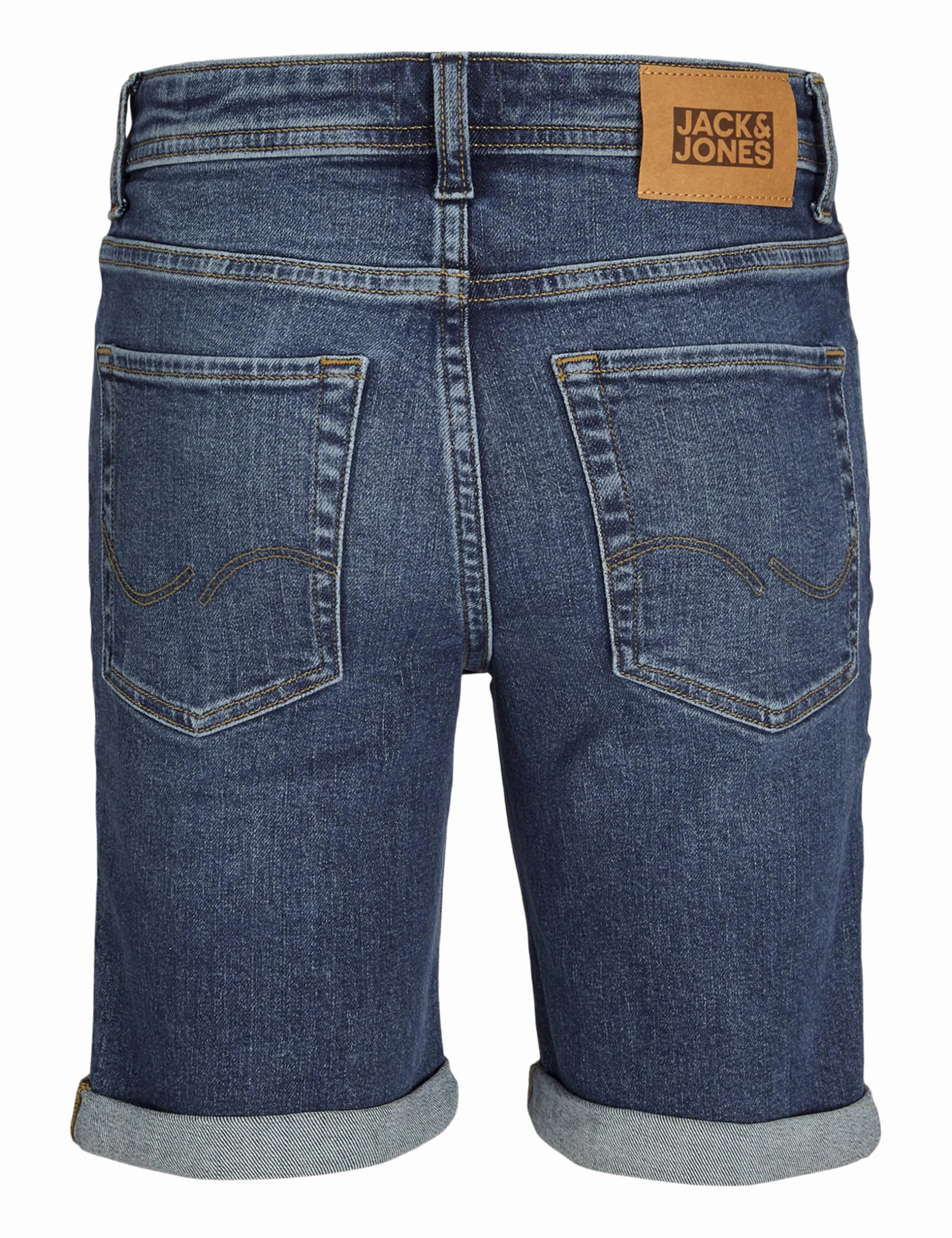 JACK & JONES Jjirick Jjoriginal Shorts Am 360 Sn Jnr - Pantalones Cortos Vaqueros Niños