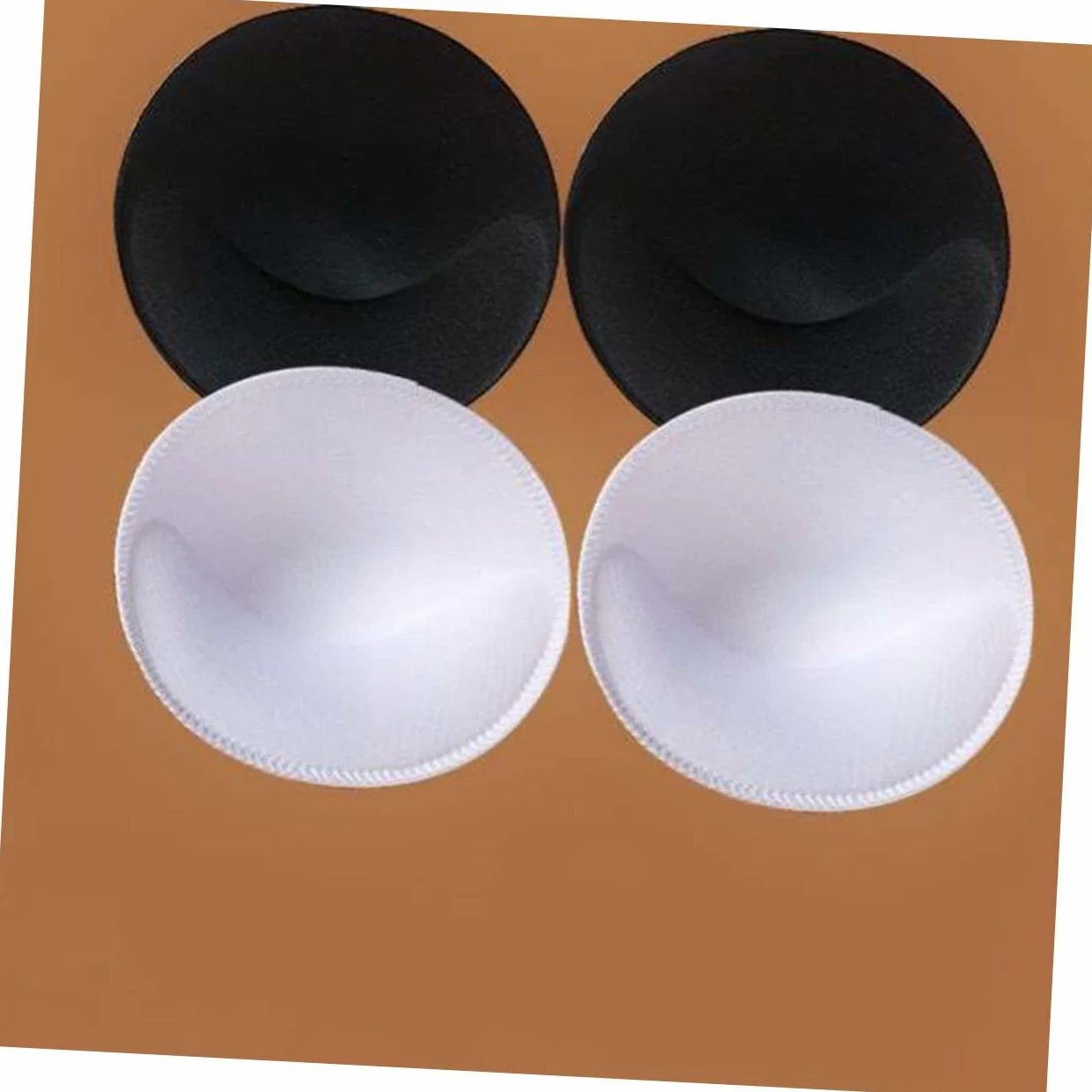 GALPADA 9 Pares inserciones de sujetador Almohadilla redonda para realzar los senos forros de sujetador traje de baño acolchado bikinis bañador biquinis almohadillas de sujetador
