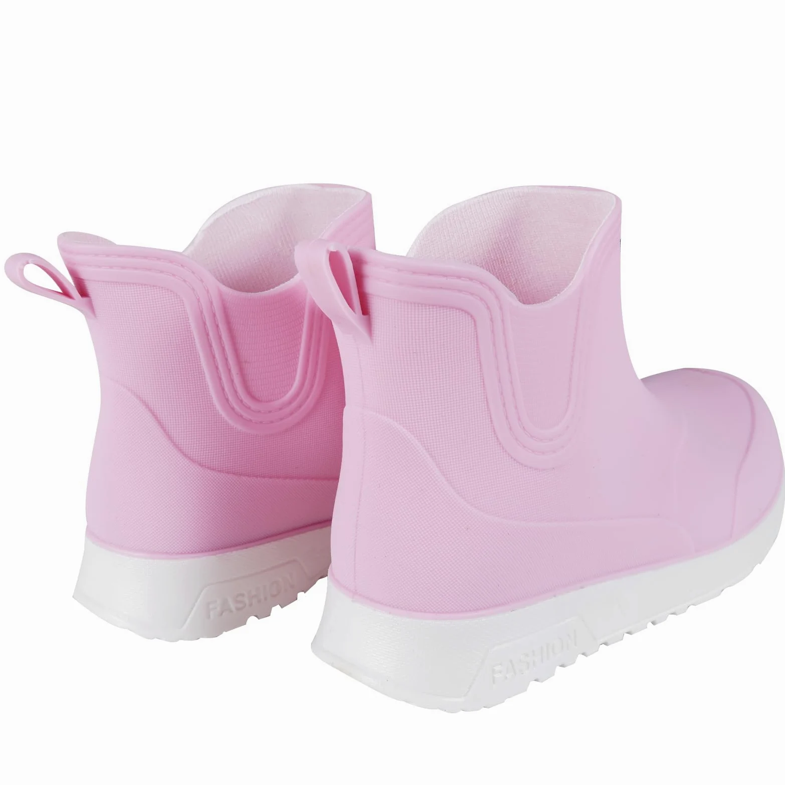 Botas de agua para niños y niñas, impermeables, antideslizantes, botas de lluvia unisex para niños grandes