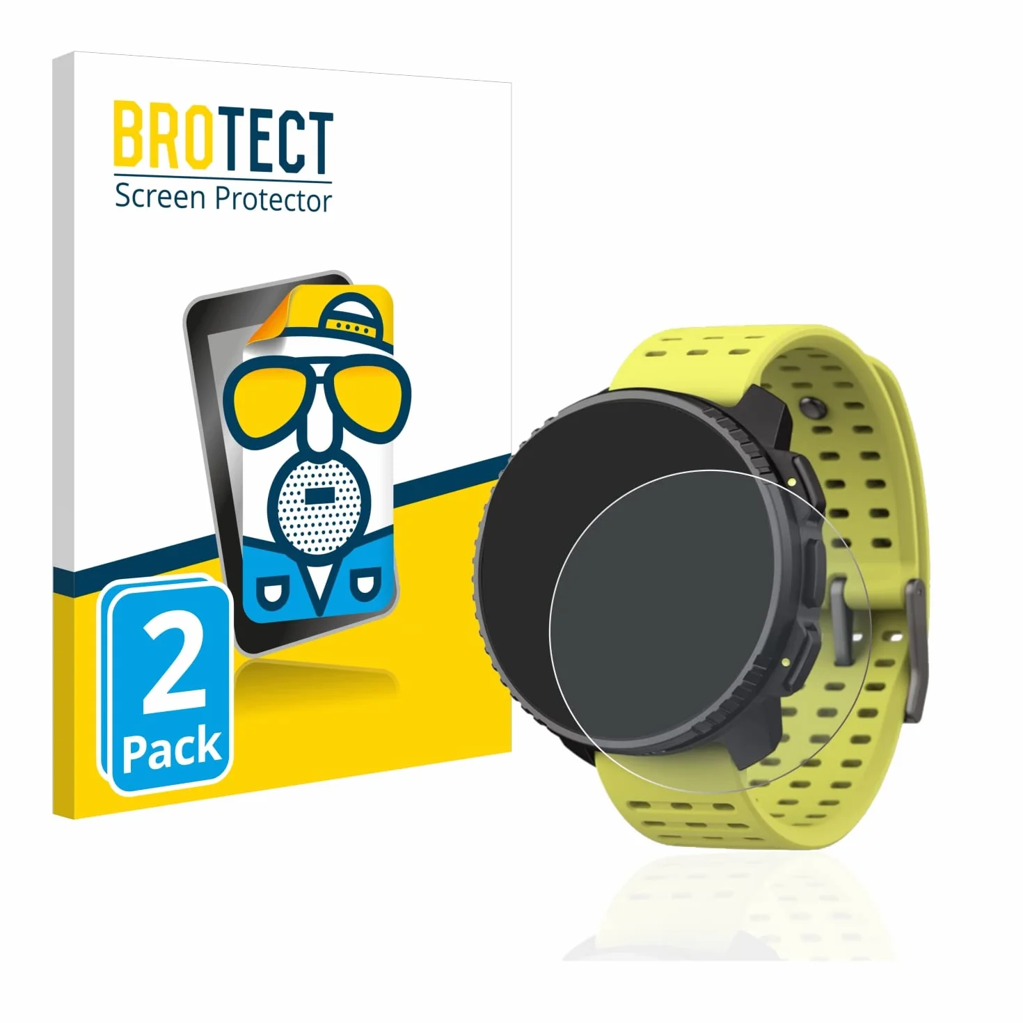 BROTECT Protector Pantalla Anti-Reflejos para Suunto Vertical (2 Unidades) Película Mate Anti-Huellas
