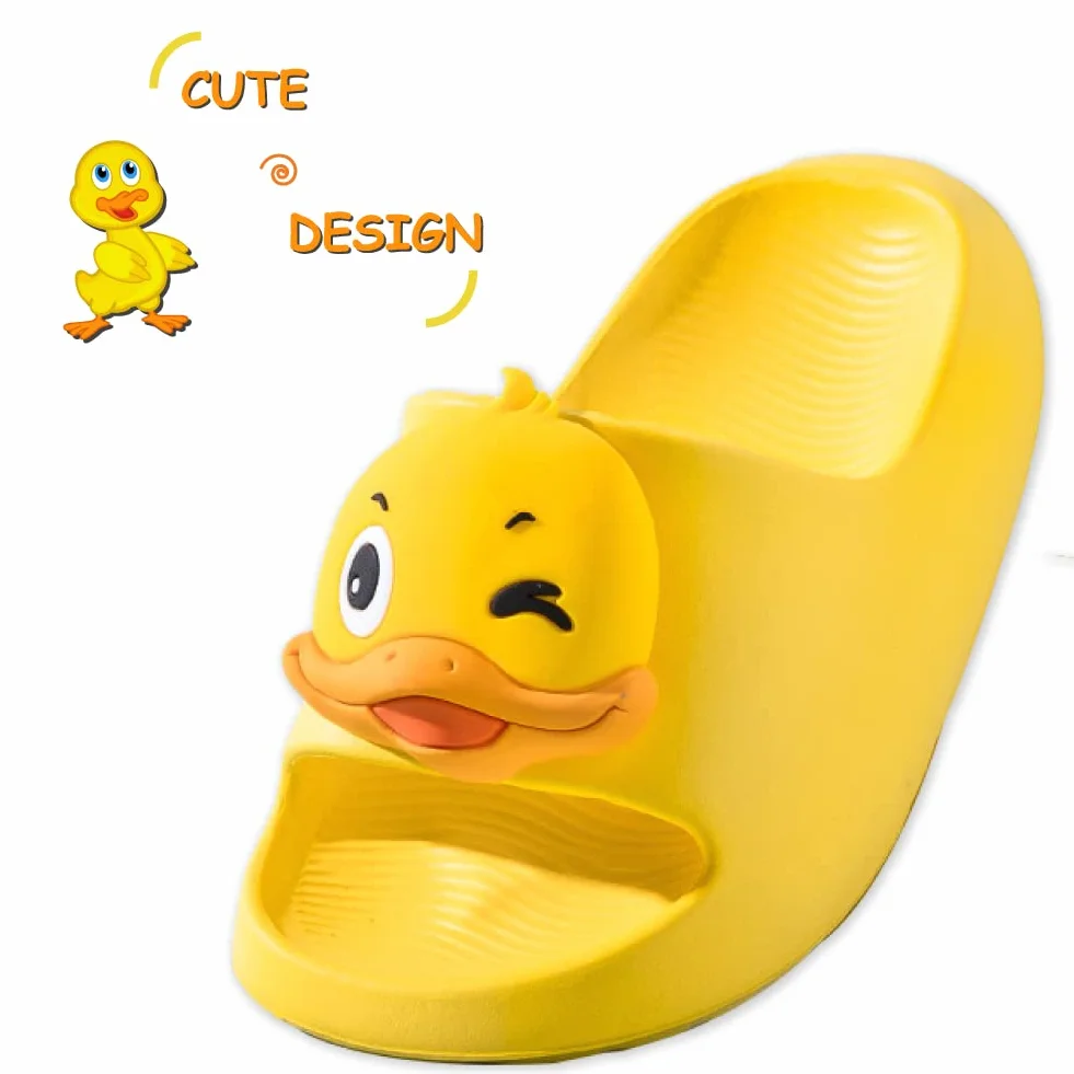 Chanclas de Playa Niña Niño Zapatos de Piscina Sandalias Ligero Antideslizante Pantuflas de Baño Ducha Unisex-niños Amarillo 762 21/22 (Tamaño de la Etiqueta 150mm)