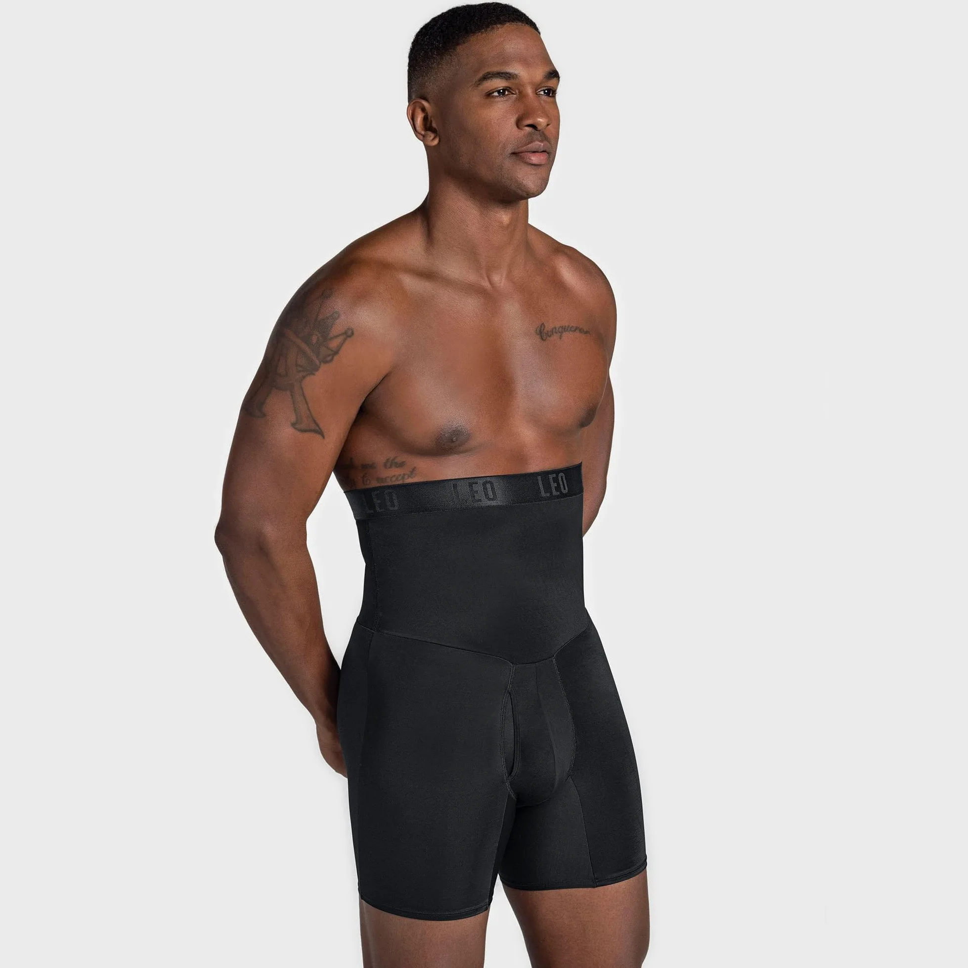 Boxer Faja Reductor Abdomen - Cintura Alta Corrector de Postura para Hombre