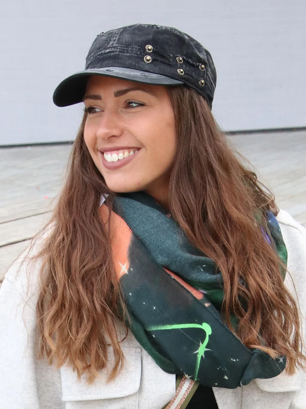Gorra Militar Unisex Vintage Desgastado Ajustable Algodón Visera Usado