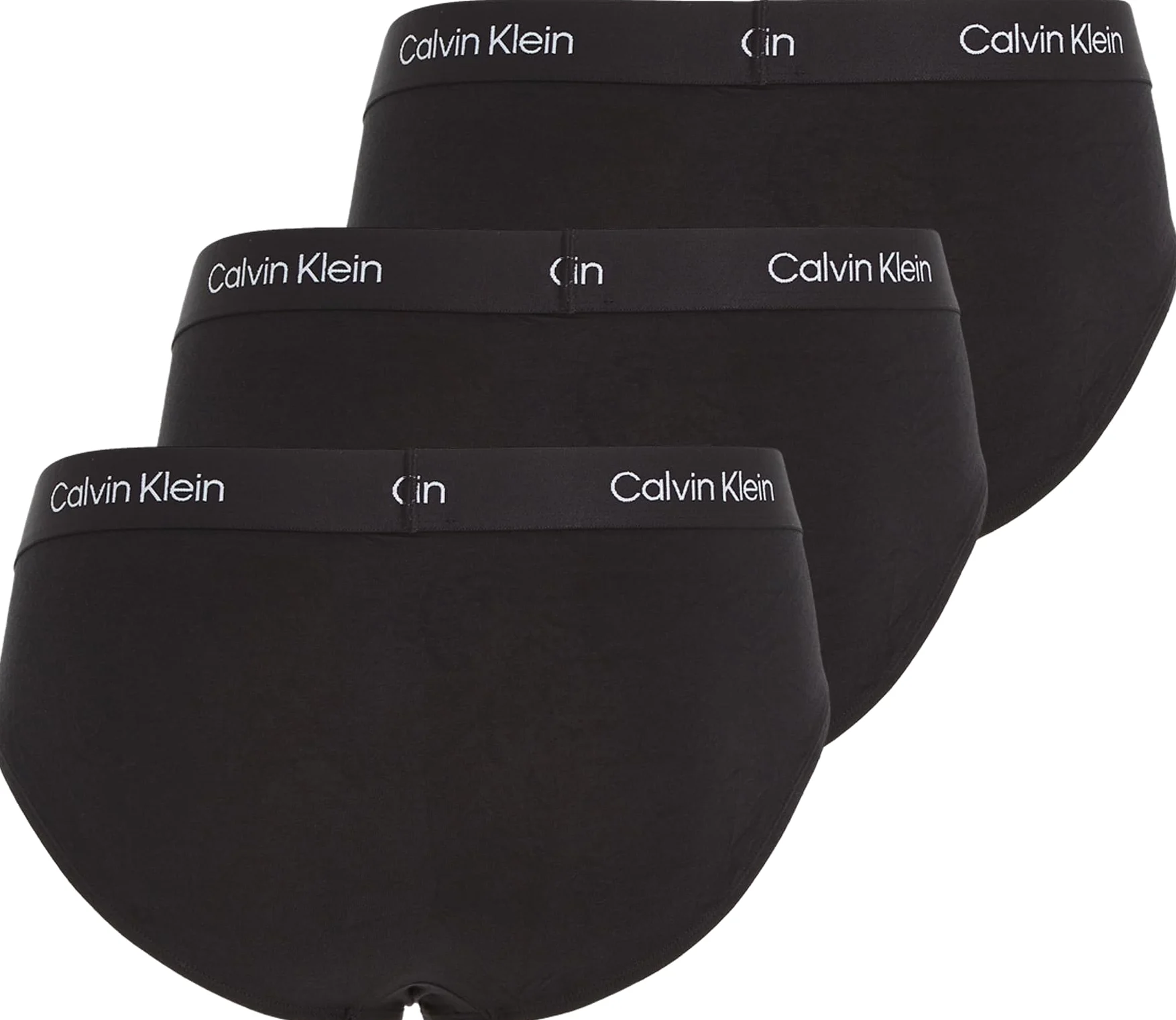 Calvin Klein Hombre Pack de 3 Calzoncillos Hip Briefs Algodón con Stretch