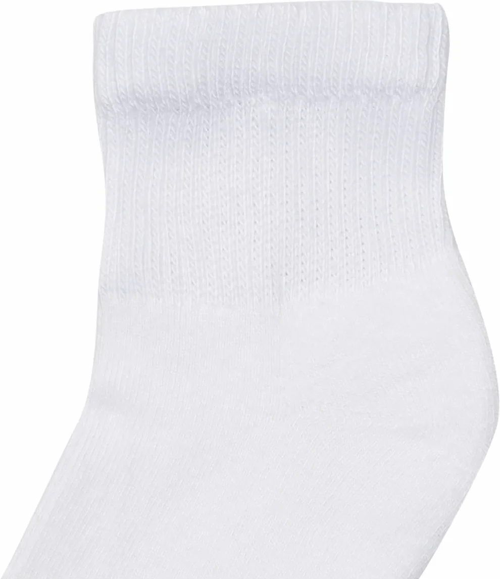 Hanes Ankle Socks, Comfort Toe Seamed, White & Black Available, 6-pack Calcetines Mujer (Pack de 6)